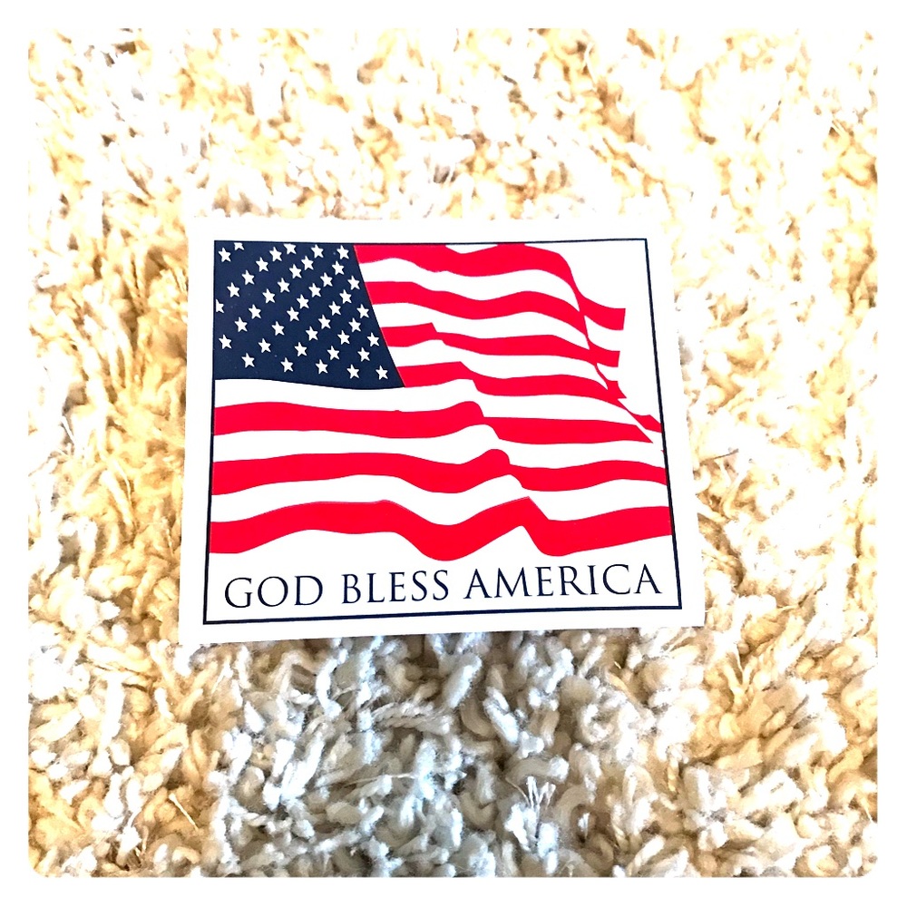God Bless America Sticker